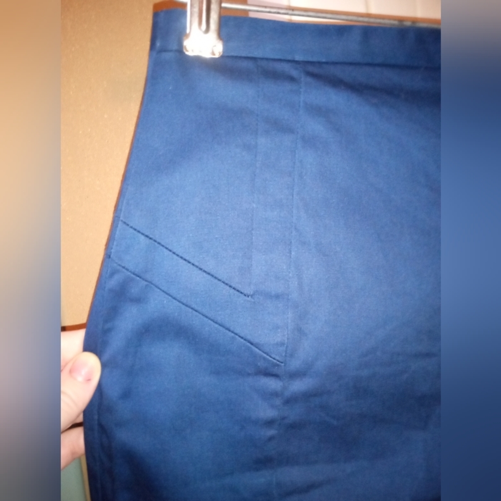 ✏️ Blue EXPRESS pencil skirt - Picture 3 of 4